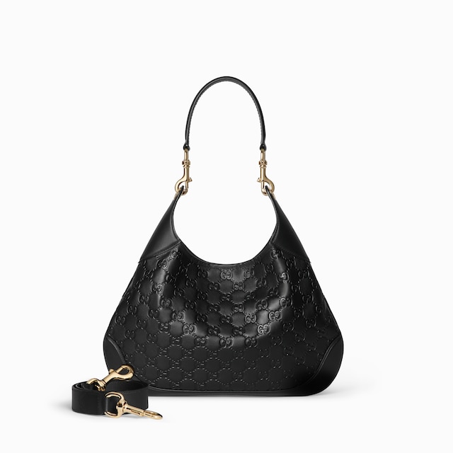 حقيبة كتف Gucci B كبيرة الحجم