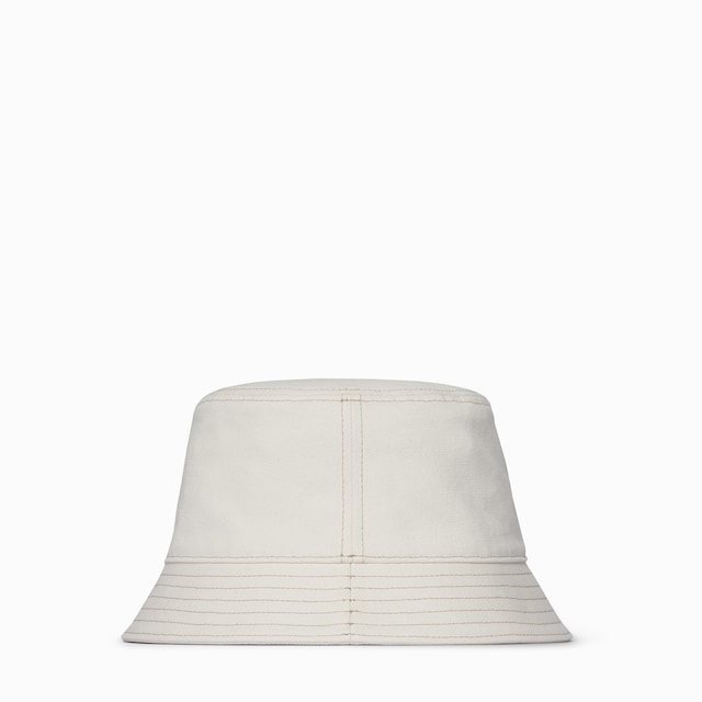 Printed cotton canvas bucket hat