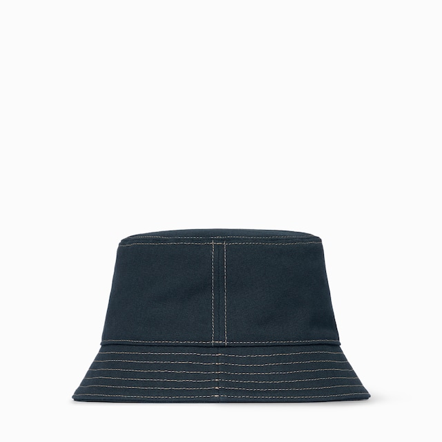 Printed cotton canvas bucket hat