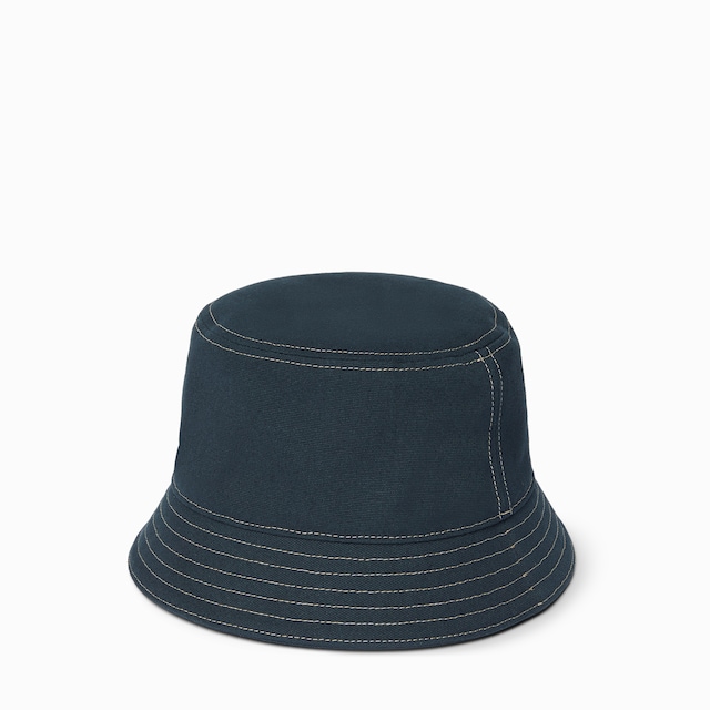 Printed cotton canvas bucket hat