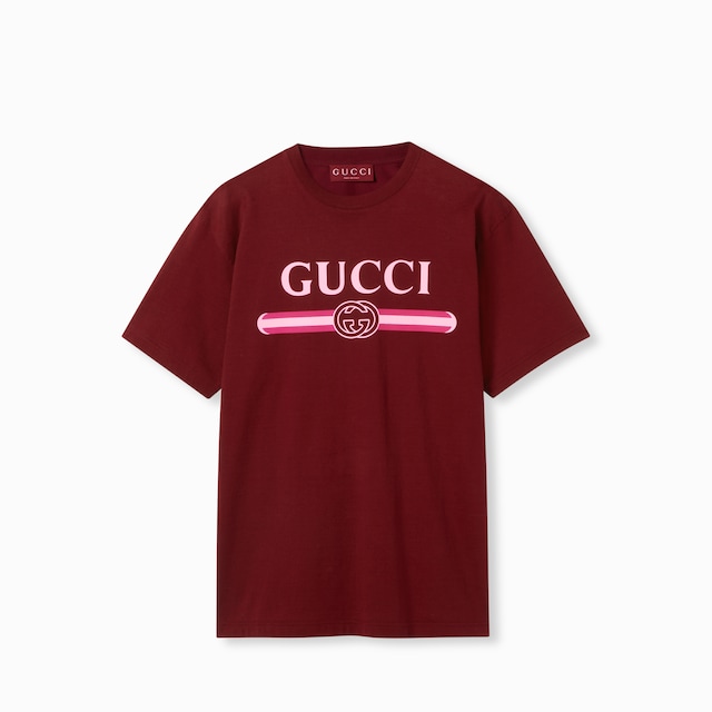 Cotton jersey T-shirt with print