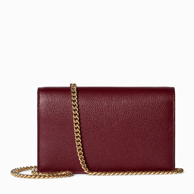 GG Marmont wallet on chain