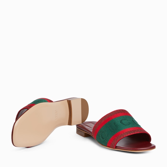 Women's slide sandal with Web