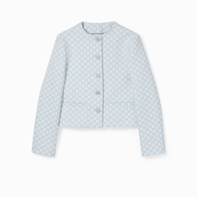 GG cotton bouclé jacket