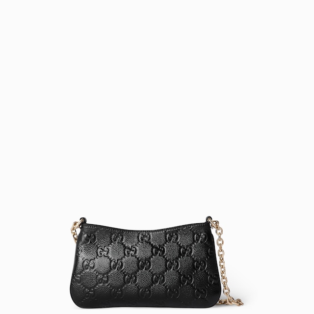 Borsa a spalla GG Emblem misura piccola