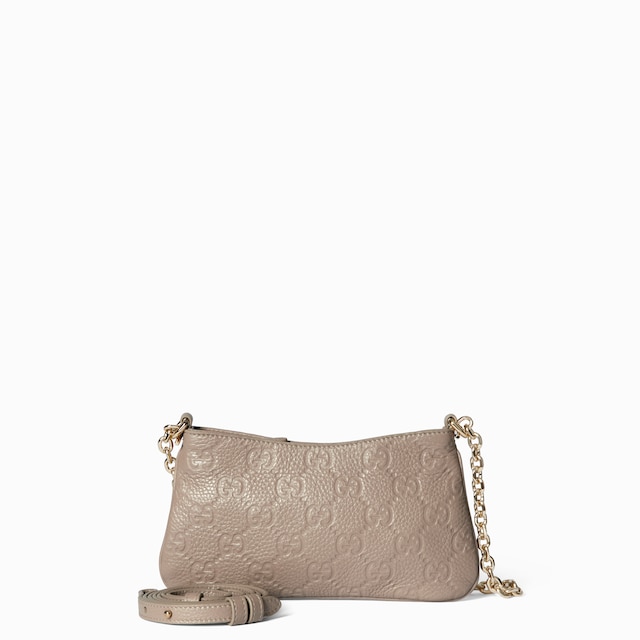 Borsa a spalla GG Emblem misura piccola