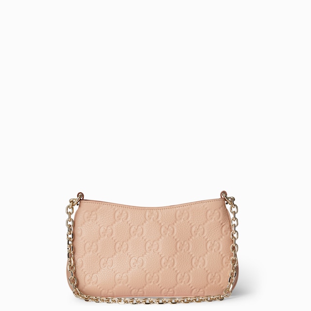 Borsa a spalla GG Emblem misura piccola