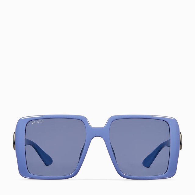 Low nose bridge fit square sunglasses