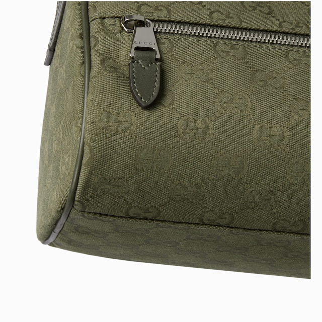 GG canvas small cylinder bag 