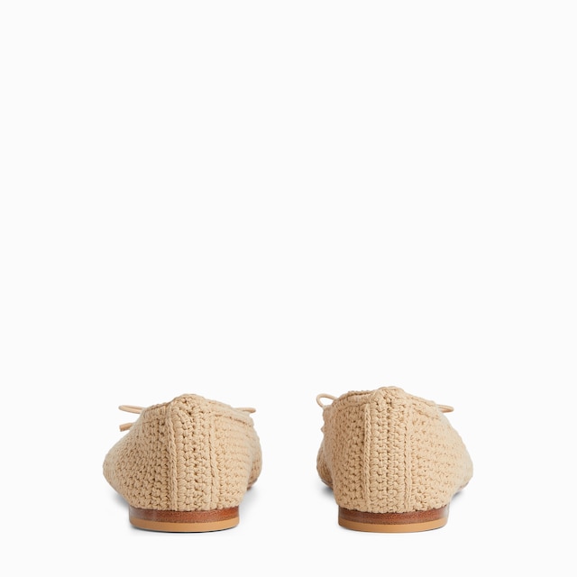 Women's ballet flat with Horsebit