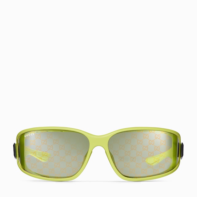Rectangular frame sunglasses