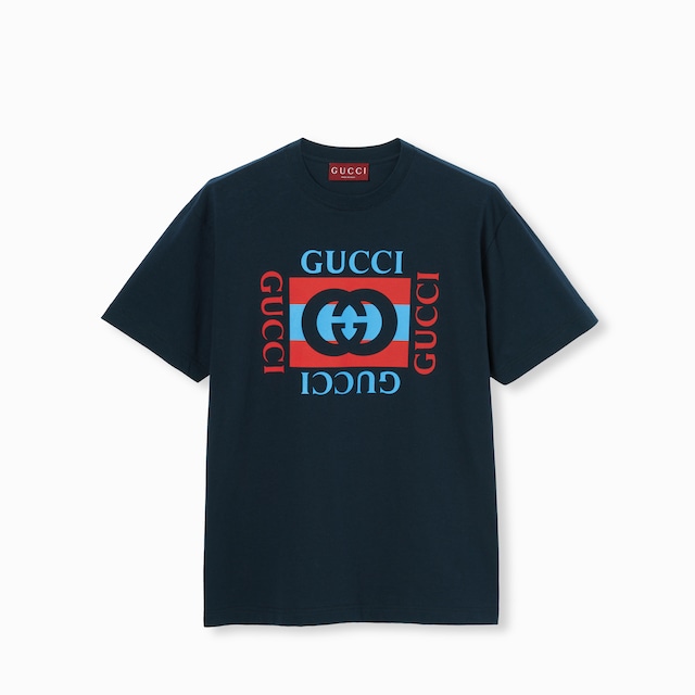 コットンジャージー プリント Tシャツ