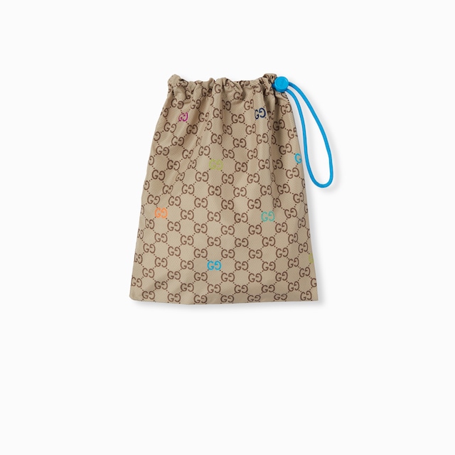 Printed technical poplin swim shorts