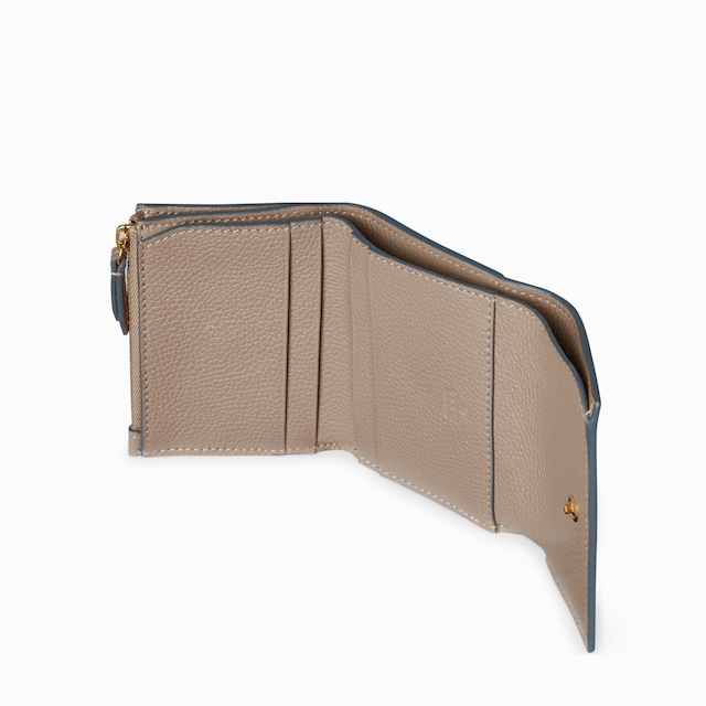 Bi-color GG Marmont mini wallet