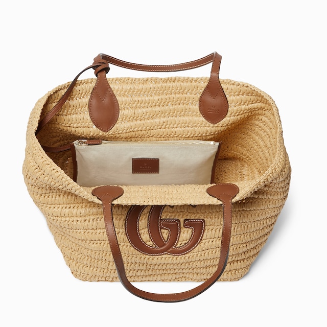 Woven medium tote bag
