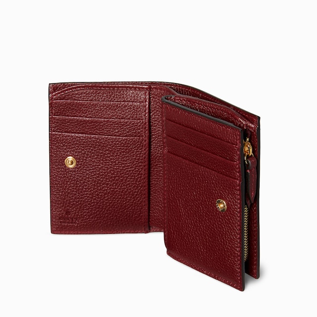 Bi-color GG Marmont small wallet