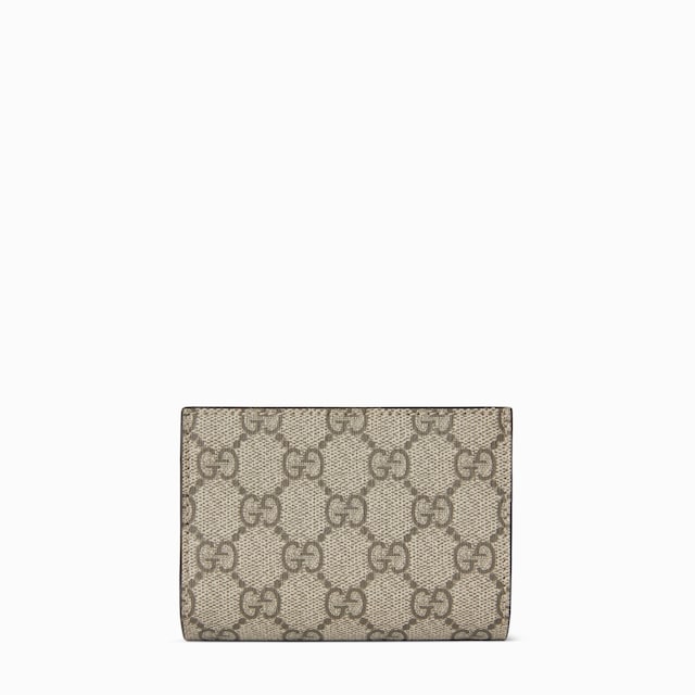 Bi-color GG Marmont small wallet