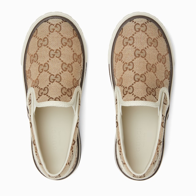 Children's embossed GG sneaker