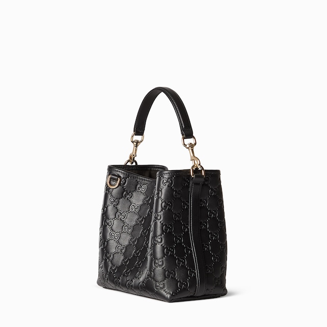 GG Emblem small bucket bag