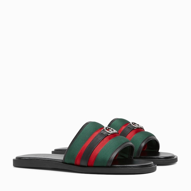 Men's slide sandal with Interlocking G