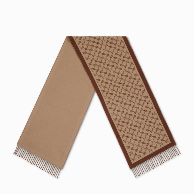 GG wool scarf