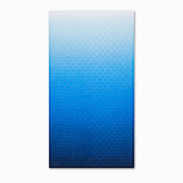 GG terrycloth beach towel