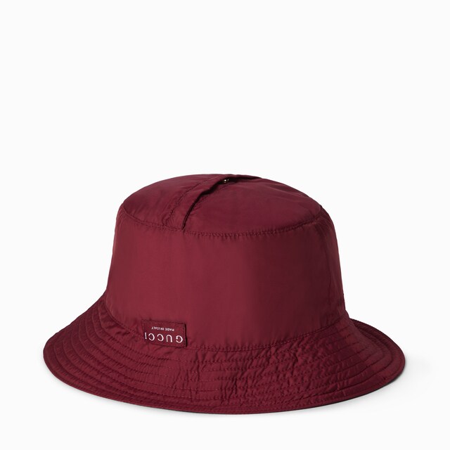 ハット Gucci Embroidered Nylon Blend Bucket Hat Gucci Embroidered Nylon Blend Bucket Hat in Natural for Men