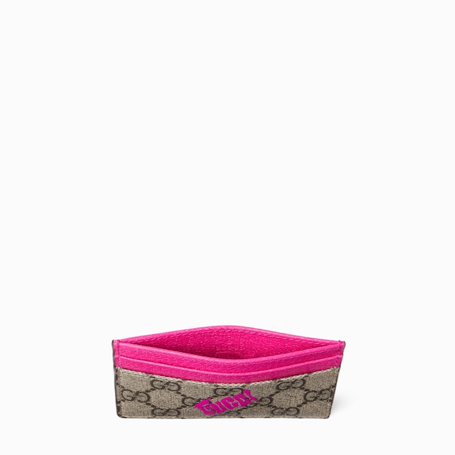 GG Monogram zip around wallet with print