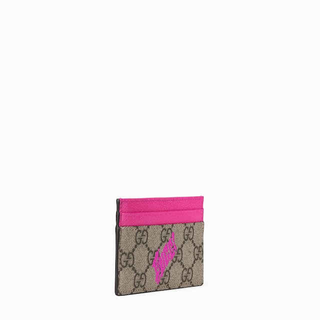 GG Monogram zip around wallet with print