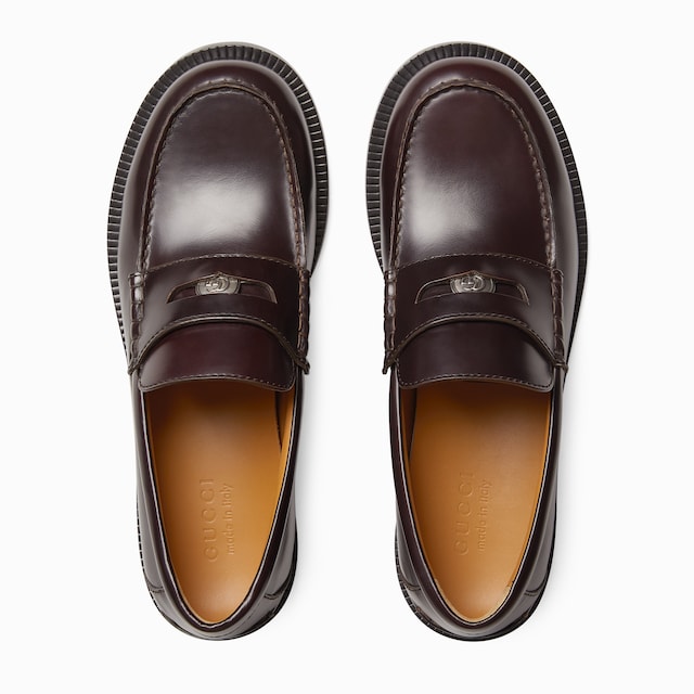 Men's loafer with removable detail 