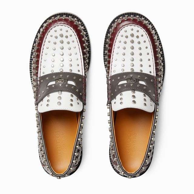 Men's loafer with removable detail