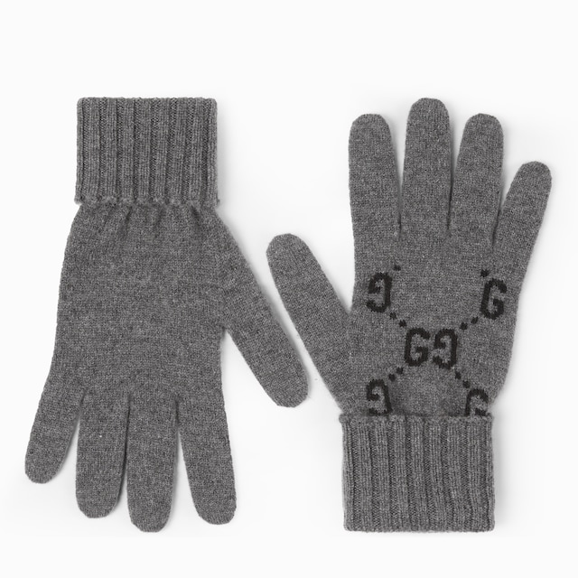 Guante de cashmere con GG