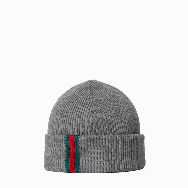 Wool hat with Web