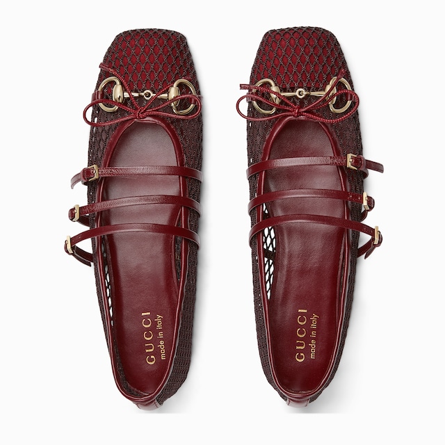 Bailarina Gucci Horsebit para mujer