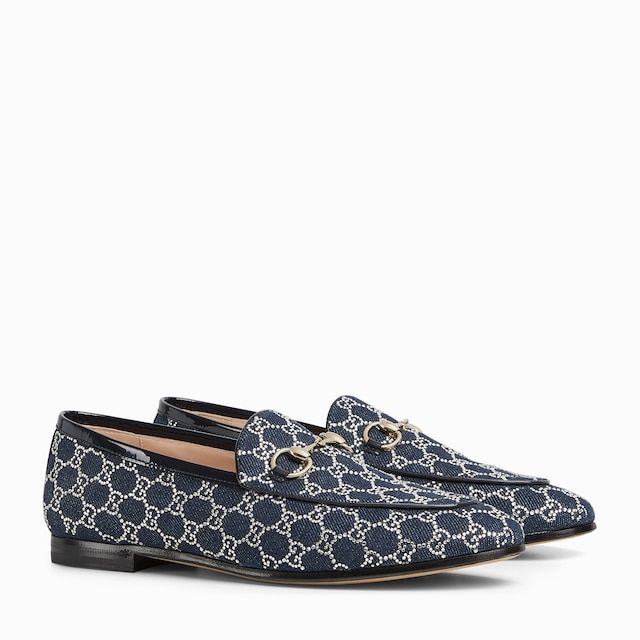 Women's GG crystal Gucci Jordaan loafer