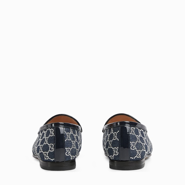 Women's GG crystal Gucci Jordaan loafer