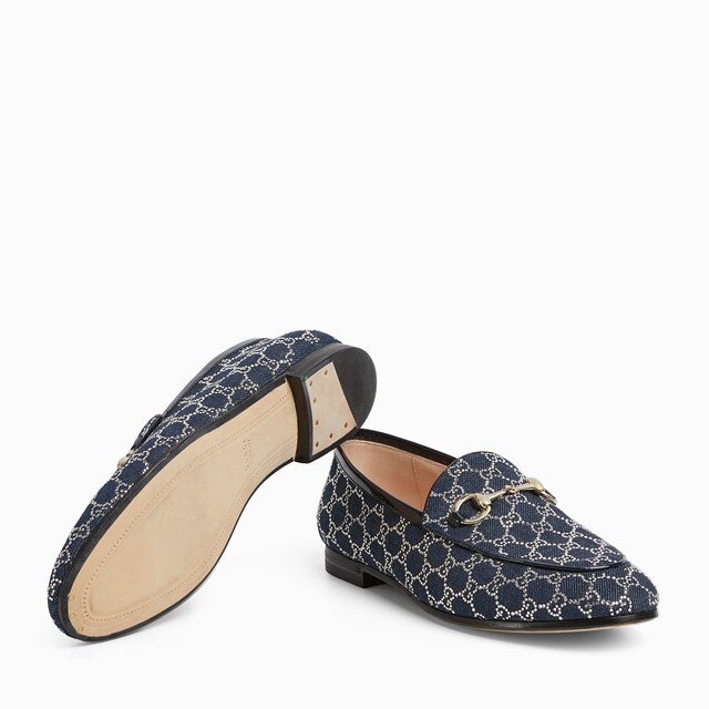 Women's GG crystal Gucci Jordaan loafer