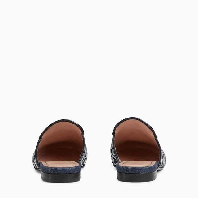 Women's GG crystal Princetown slipper