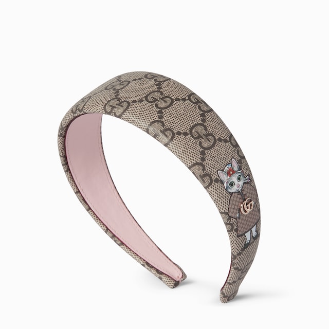 GUCCIヘアーピン Crystal Gucci single hair clip in black resin | GUCCI® US