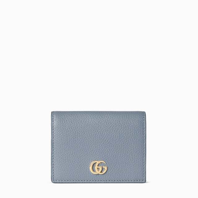 Bi-color GG Marmont small wallet