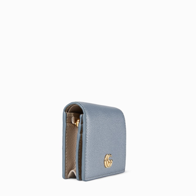 Bi-color GG Marmont small wallet