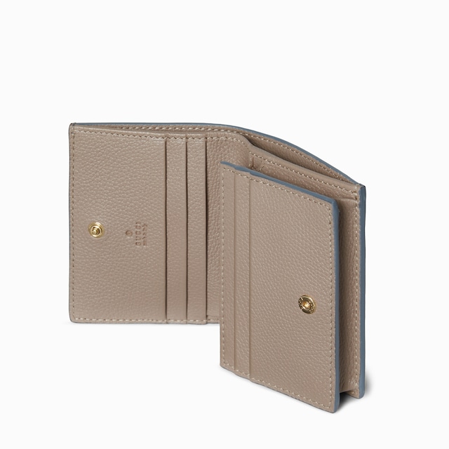 Bi-color GG Marmont small wallet