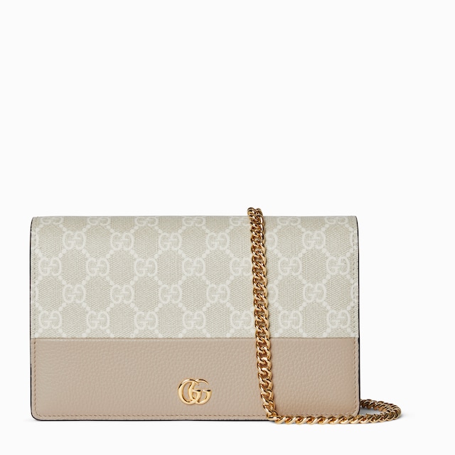 GG Marmont wallet on chain
