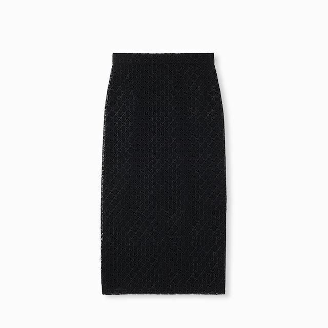 GG macramé skirt