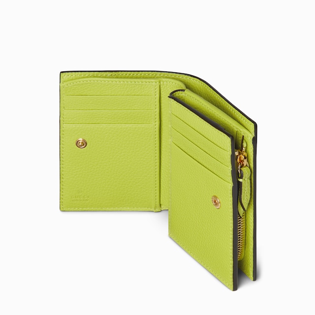 Bi-color GG Marmont small wallet