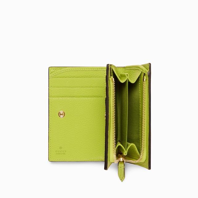 Bi-color GG Marmont small wallet
