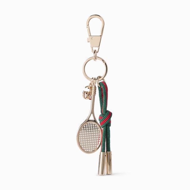 Gucci Tennis keychain with Web