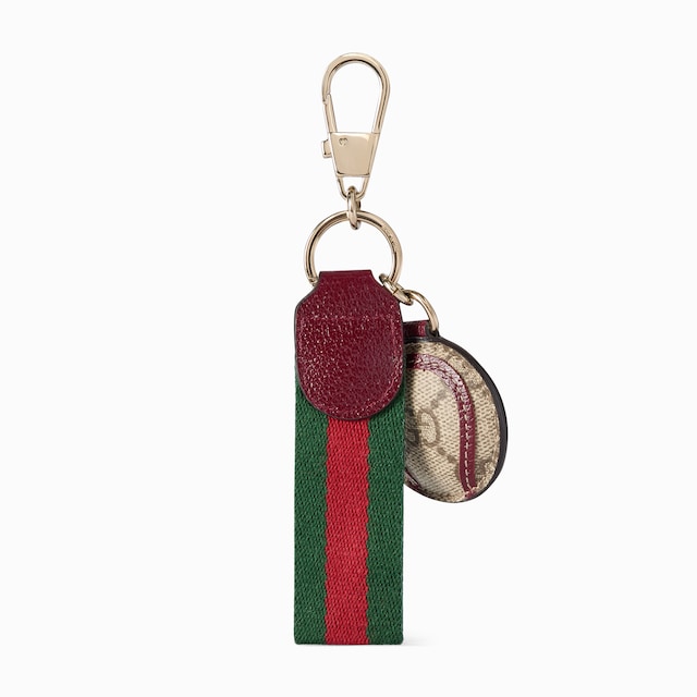 Gucci Tennis keychain with Web