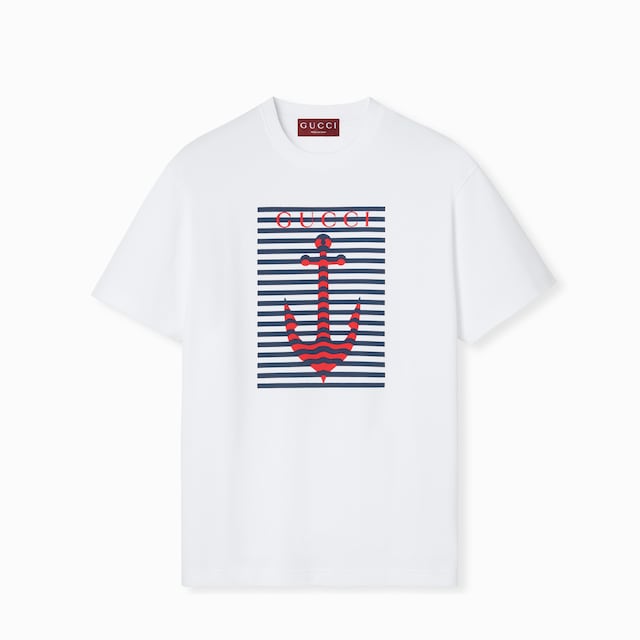 コットンジャージー プリント Tシャツ