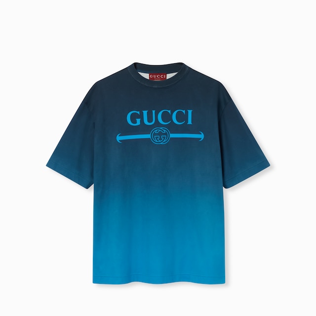 プリント テクニカルコットンジャージー Tシャツ